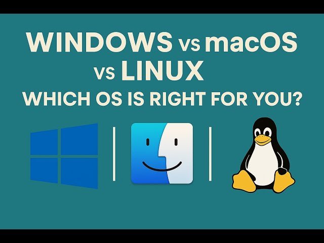 Windows vs macOS vs Linux